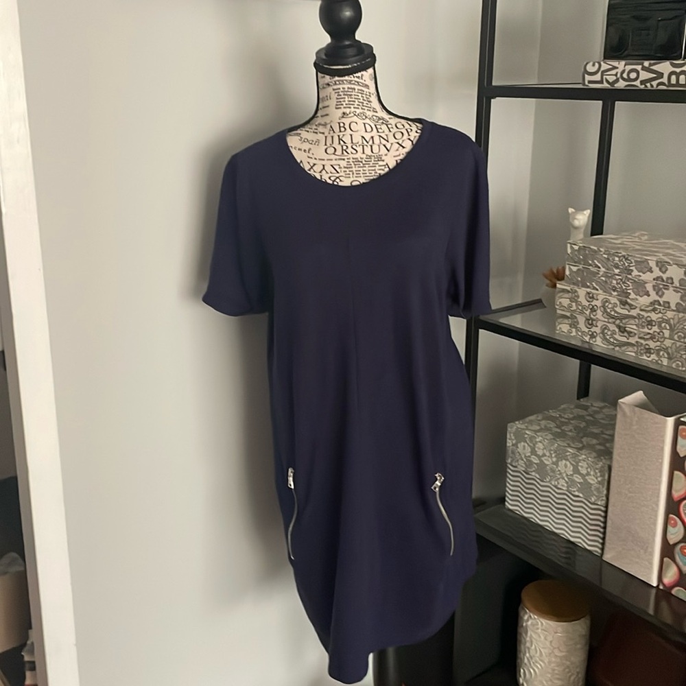 Gap sweatshirt shift dress